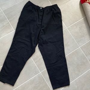 Woman Within Black Pants 22W